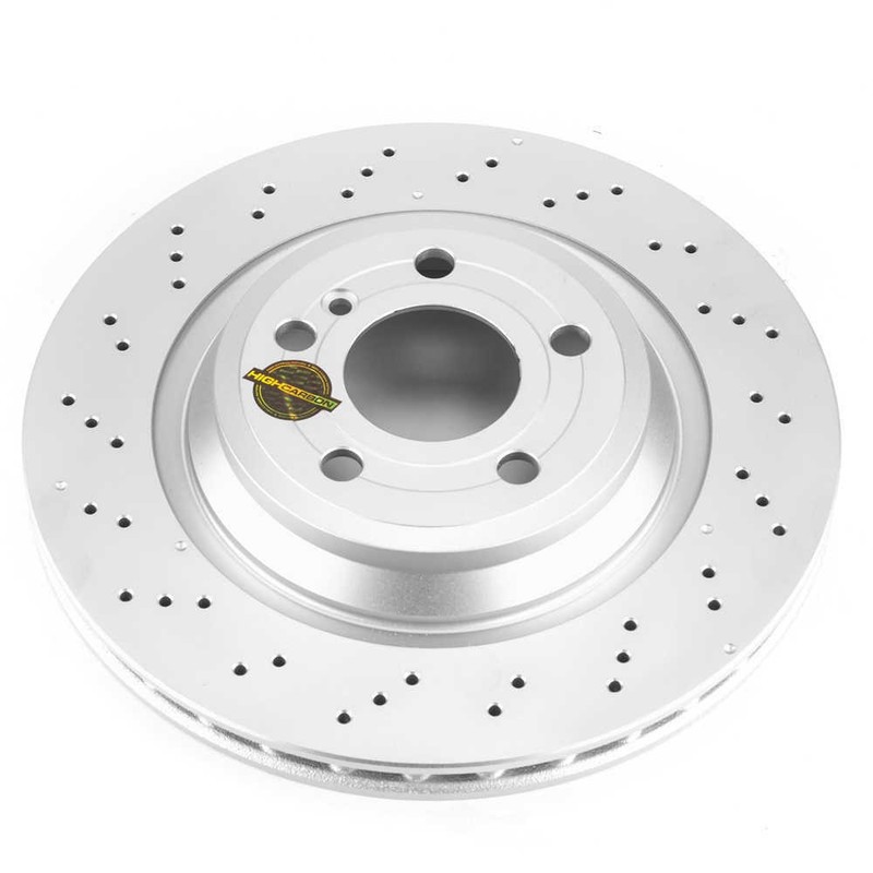 Disc Brake Rotor-Rear Genuine Geomet Coated Rotor Power Stop EBR1651EVC