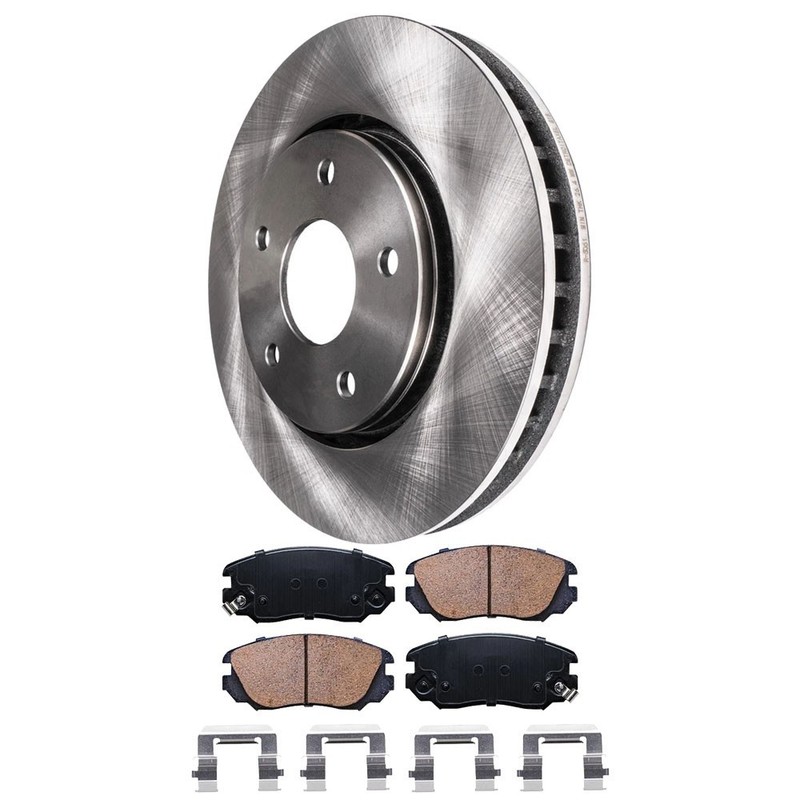 & Ceramic Brake Disc Brake Rotor Pad Set For Impala Malibu Equinox Terrain Regal gallery