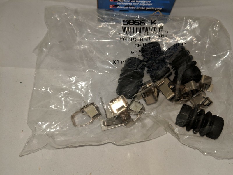 Pronto Disc Brake Hardware Kit Front HW5866, New, Sealed in Bag gallery