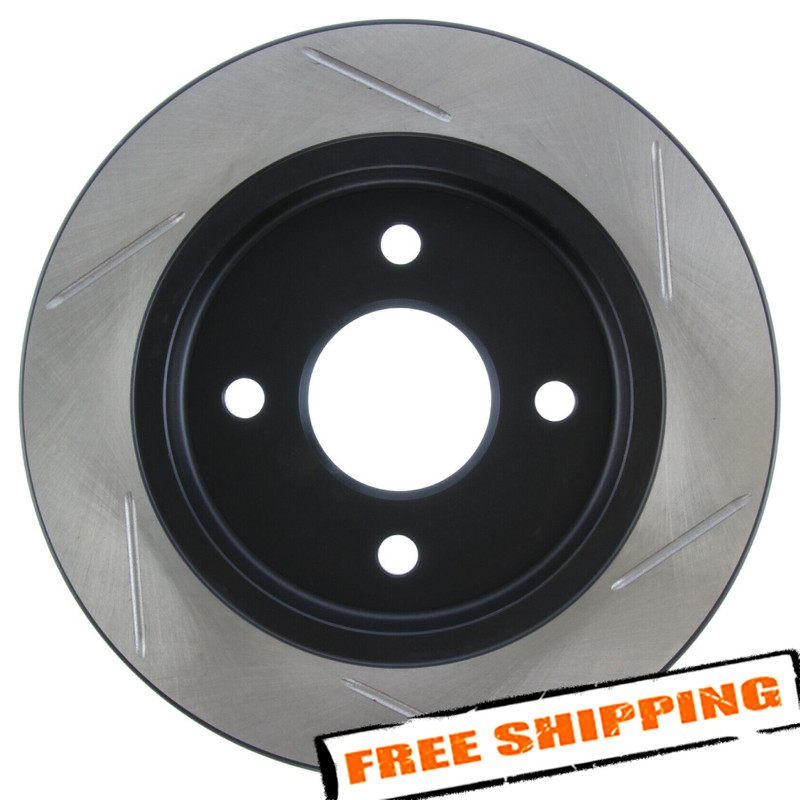 StopTech Sport Slotted 1-Piece Rear Brake Rotor for 01-07 Ford Focus gallery