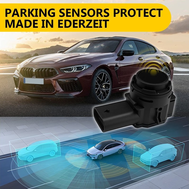 6PCS Fit BMW X5 G05,G06,F95/F96 M,MX7 G07 Reverse Bumper Parking Sensor PDC 3Pin gallery