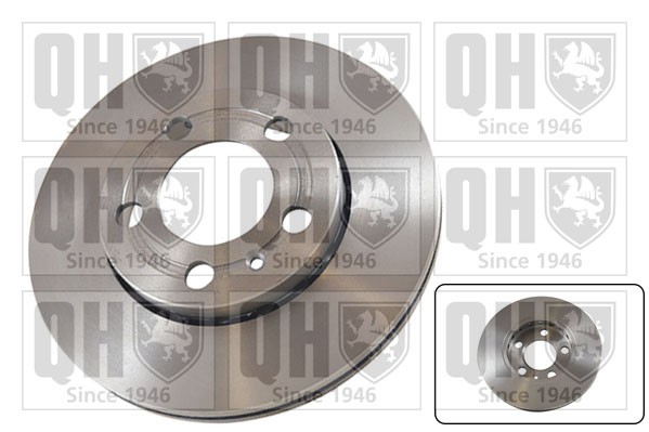 2x Brake Discs Pair Vented fits VW FOX 5Z 1.2 Front 05 to 11 239mm Set QH New gallery