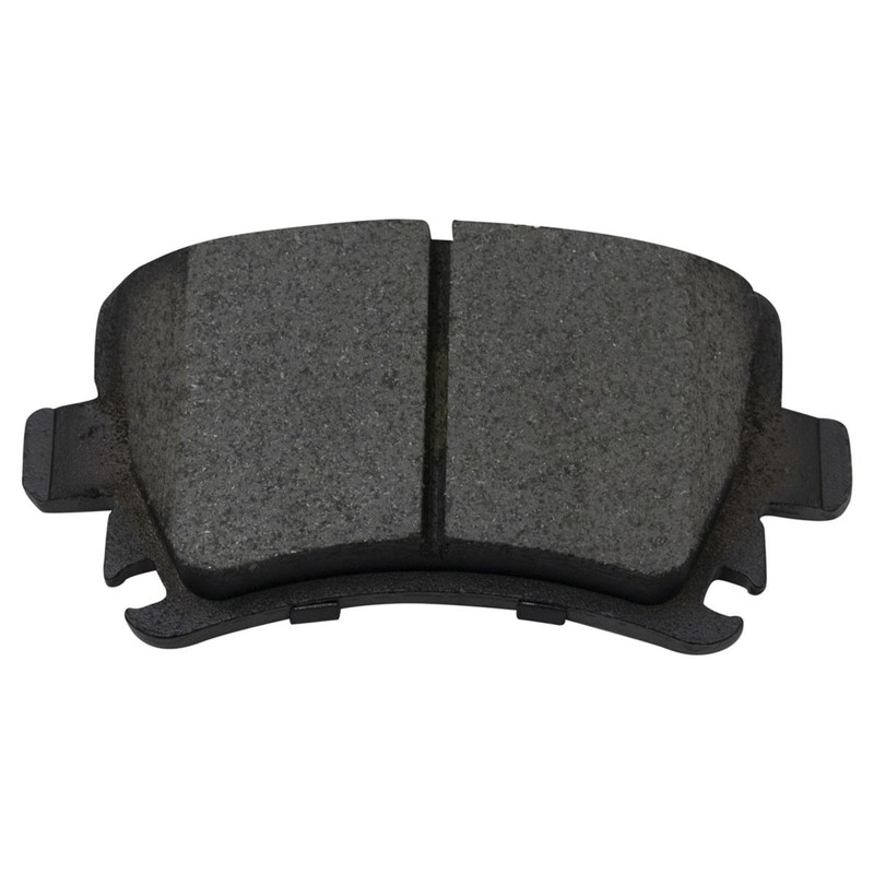 TRQ Rear Ceramic Brake Pad & Performance Rotor Set for VW Eos Passat GTI Jetta gallery