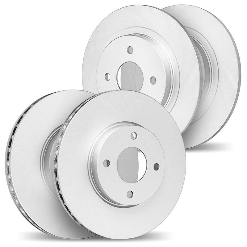 Dynamic Friction 4004-32000 DFC Brake Rotors – GEOSPEC Coated For 02-08 Cooper