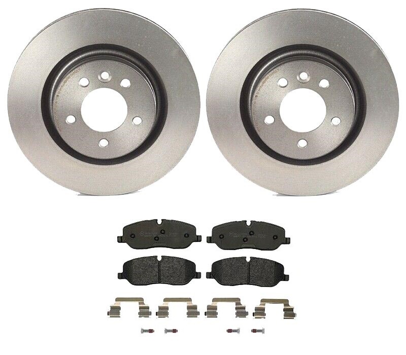 Brembo Front Brake Kit Low-Met Pads 337mm Disc Rotors For Range Rover Sport LR3