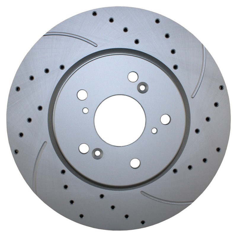 Bison Performance Front Coated Drilled 296mm Brake Disc for RDX CR-V Crosstour