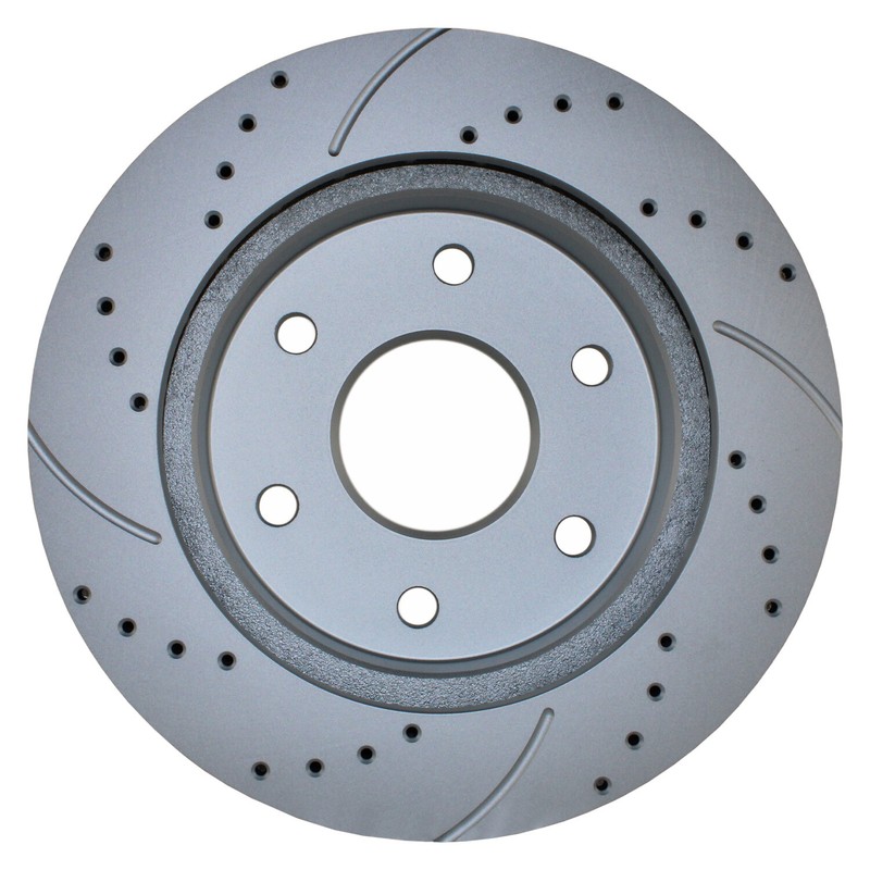 Front Brake Kit 305mm Drilled Rotors TRW Ceramic Pads For Silverado Sierra 1500 gallery