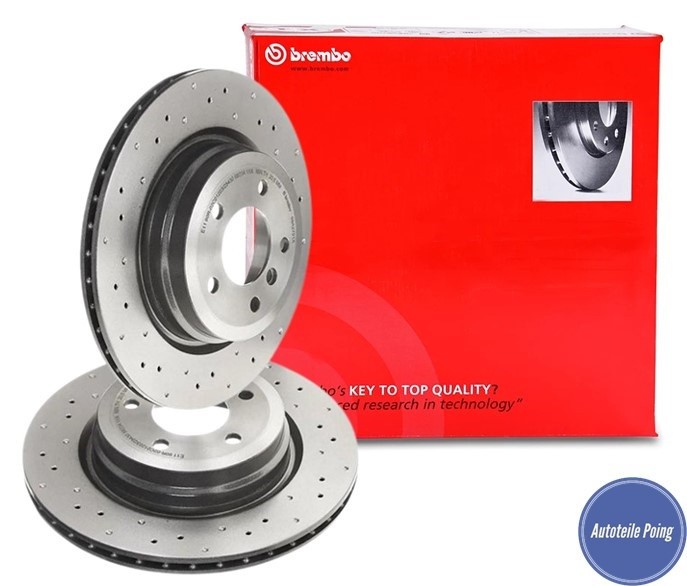 BREMBO BRAKE DISCS XTRA LINE 336MM REAR BMW 3 SERIES E90 E91 E92 E93 X1 E84 NEW