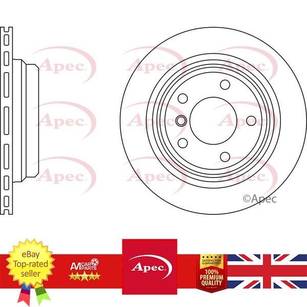 Brand New Brake Disc For BMW 5 95-03 34211163133 APEC DSK932