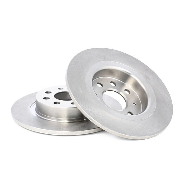 Delphi Rear Brake Disc Set for Abarth Grande Fiat Punto Vauxhall Corsa BG3945 gallery