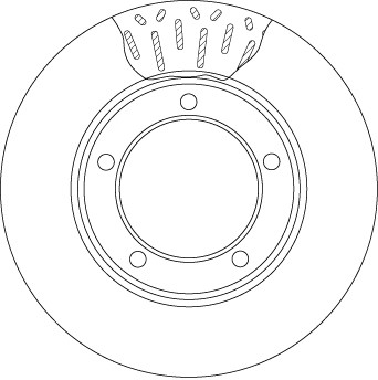 2X DF4506 TRW Brake Disc for LEXUS,TOYOTA,TOYOTA (FAW) gallery