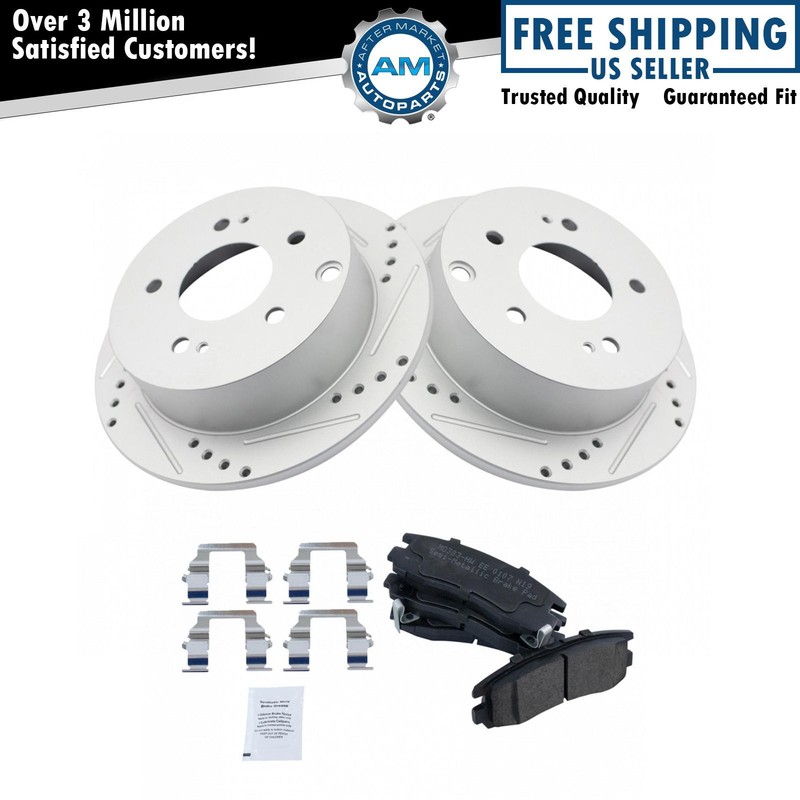 Rear Brake Pad & Performance Rotor Kit for Eclipse Galant