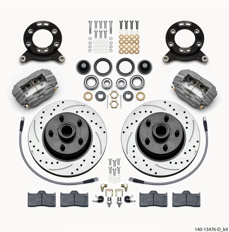Wilwood Brakes 140-13476-D Disc Brake Caliper / Rotor / Pad Kit