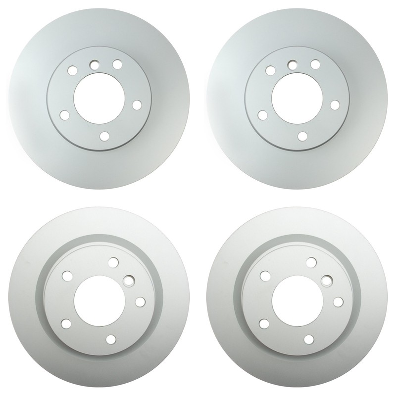 Hella Front 312mm Rear 300mm Brake Vented Rotors Kit For BMW E90 E92 328i Base