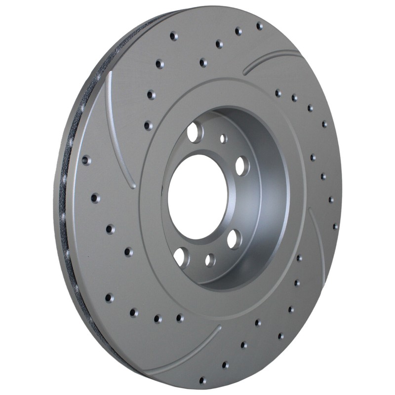 Bison Performance Front Coated Drilled 280mm Brake Disc for Beetle Golf Jetta gallery