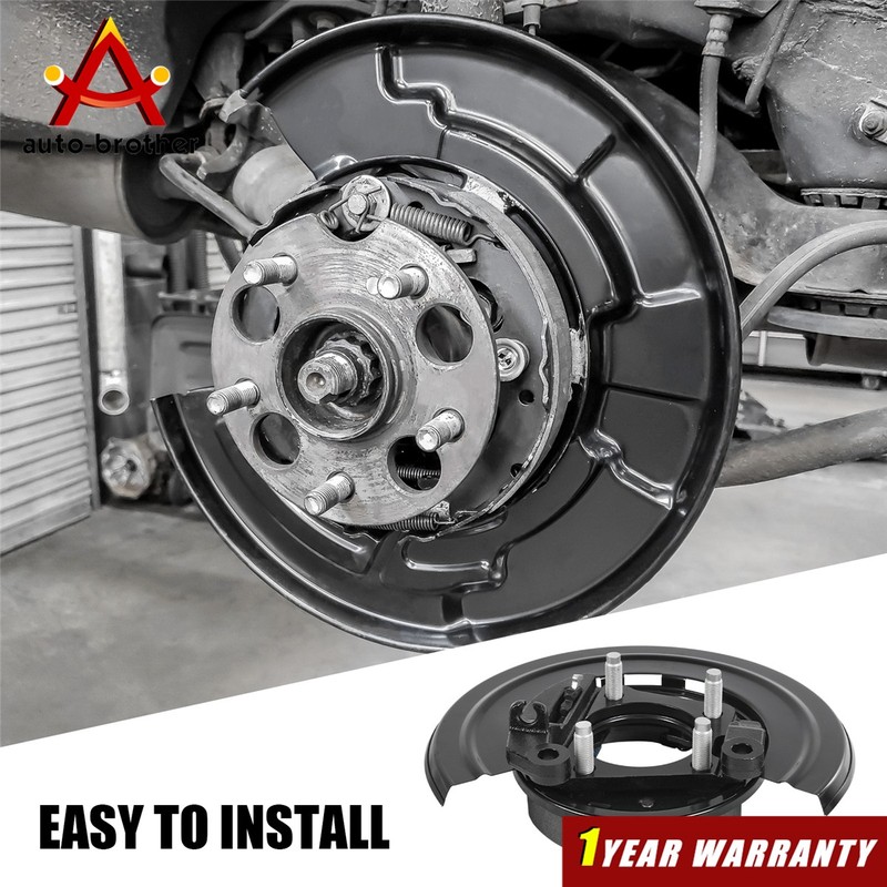926-272 Rear Left & Right Loaded Brake Backing Plate For Ford F-Series 2005-2012 gallery