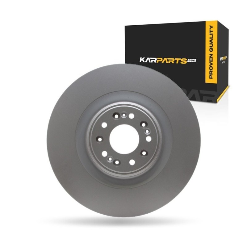 For Genesis G90 2017-2022 Brake Rotor Front Coated 14.76 Inches Outside Diameter