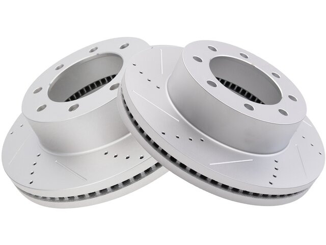 For 2013-2023 Ford F350 Super Duty Brake Rotor Set Front 15544BXKQ 2014 2015