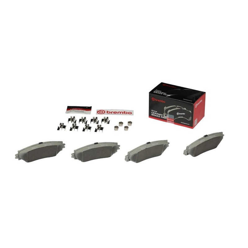 Brembo OEM Front Ceramic Brake Pads Kit For 2009-2010 Pontiac Vibe 9 Yr Warranty gallery