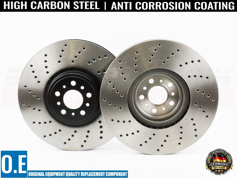 BMW M5 G30 F90 M8 G14 F92 G15 PERFORMANCE FRONT BRAKE DISCS AND PREMIUM PADS gallery