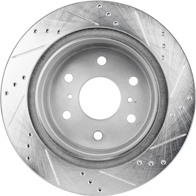 Disc Brake & Pad Kit For 07-2018 Chevy Silverado 1500 Rear LH RH Cross-drilled gallery