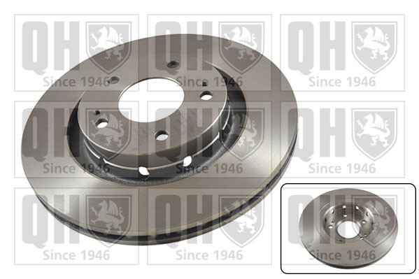 2x Brake Discs Pair Vented fits MITSUBISHI OUTLANDER Mk2, Mk3 2.2D Front 2006 on gallery