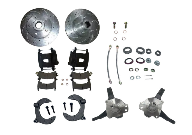Mustang 2 II Front Disc Brake Conversion Kit Stock Spindles Fit Mopar Street Rod
