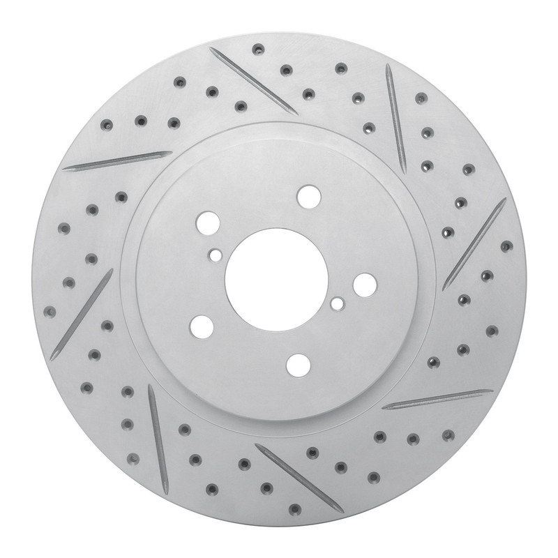Dynamite Friction Front Passenger Side Disc Brake Rotor for Subaru (830-13037R)