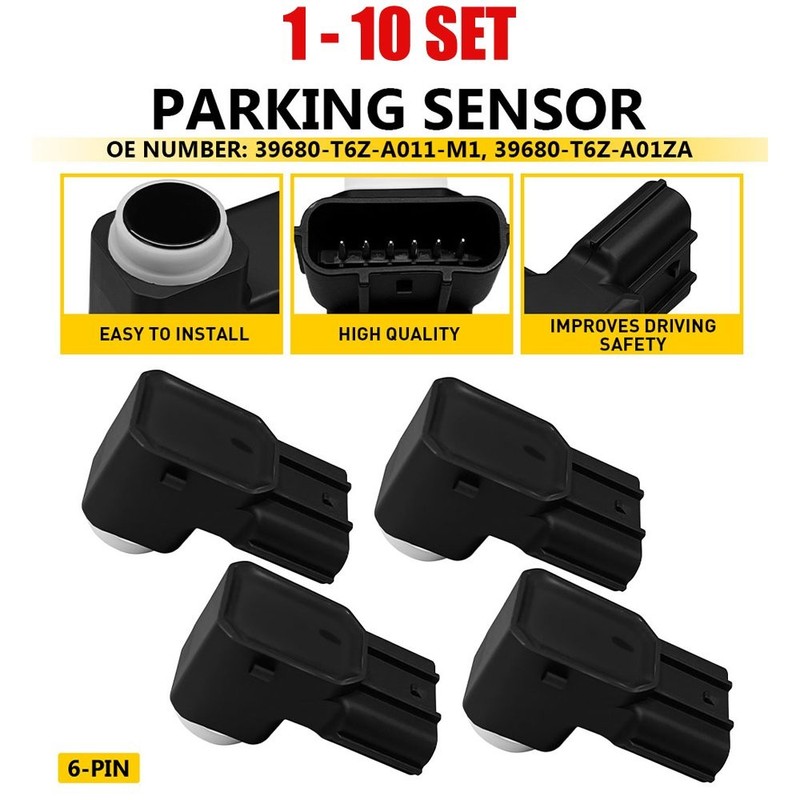 4-40PCS For 2018-2024 Honda Odyssey Parking Assist Reverse Aid Alarm Sensor 6Pin