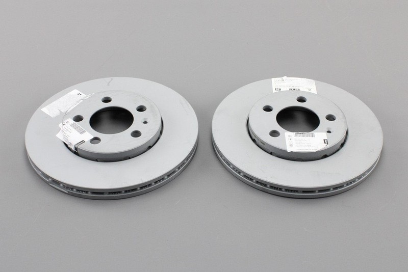 Genuine VW Golf MK4 Bora Polo SEAT Leon front brake discs 256x22mm JZW615301N