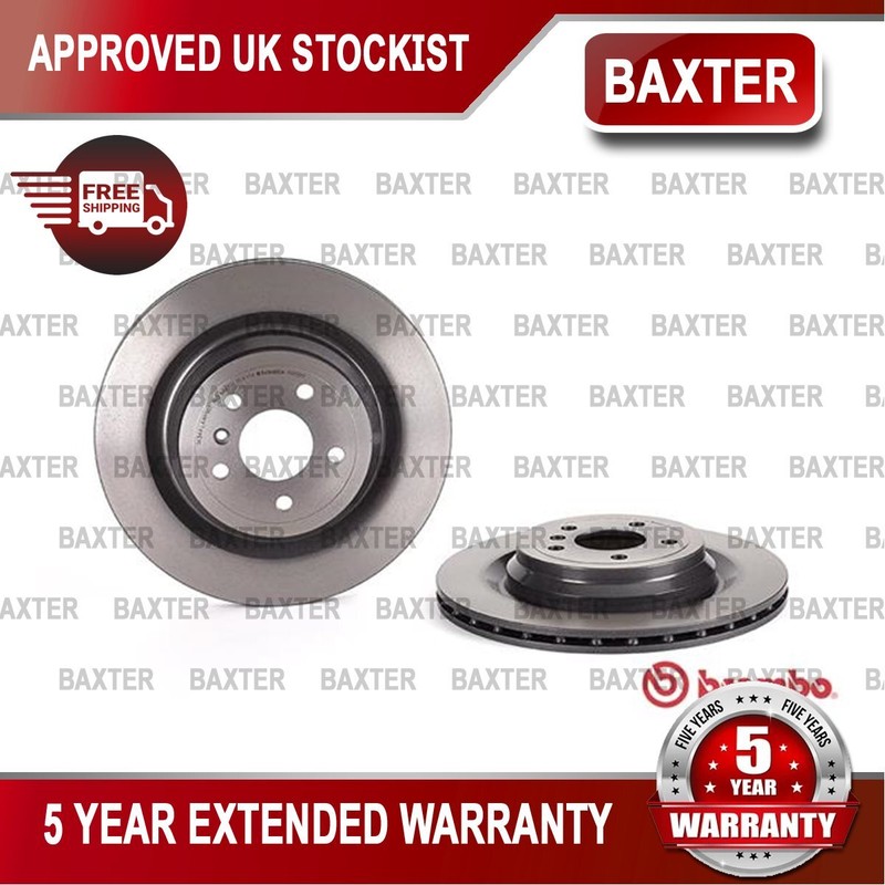 Fits Mercedes M-Class 2011-2015 GLE 2015-2019 Baxter Rear Brake Discs