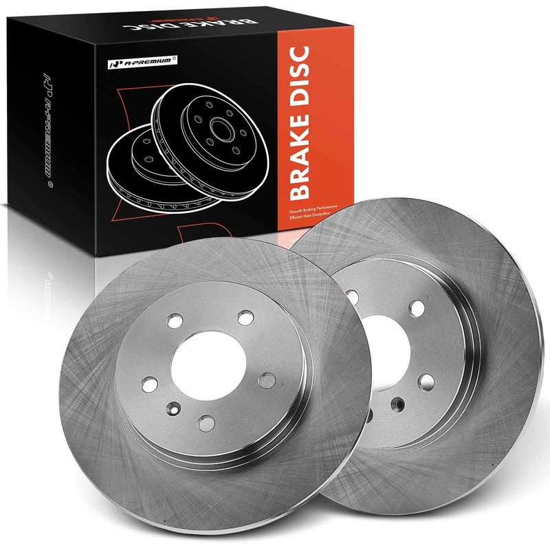 A-Premium Rear Disc Brake Rotors for Buick Terraza Chevy Uplander 2005 Pontiac