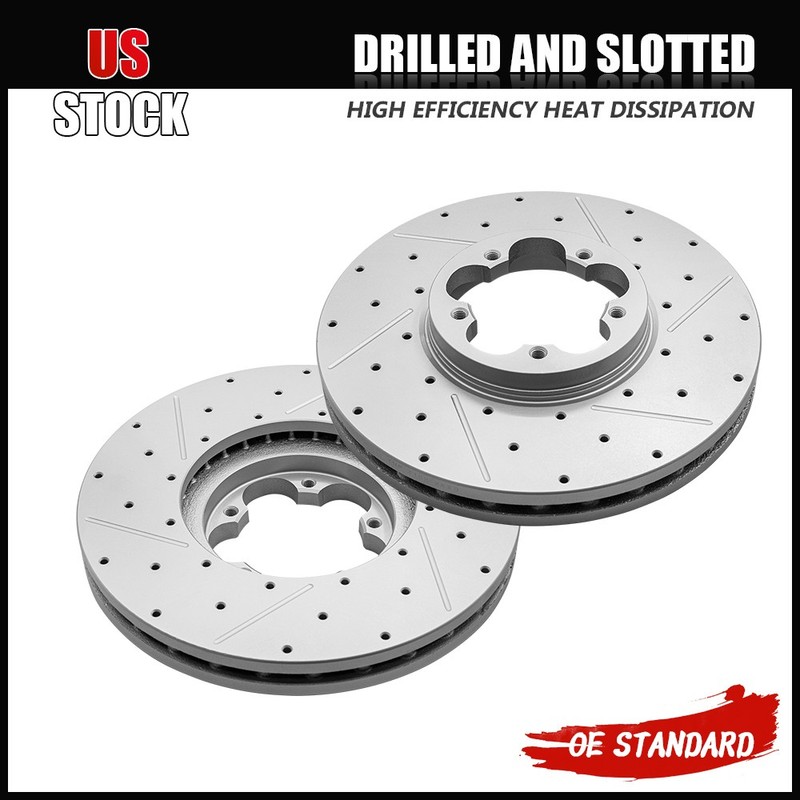 Front Disc Brake Rotors for Ford Transit Transit-150 Transit-250 Transit-350 HD
