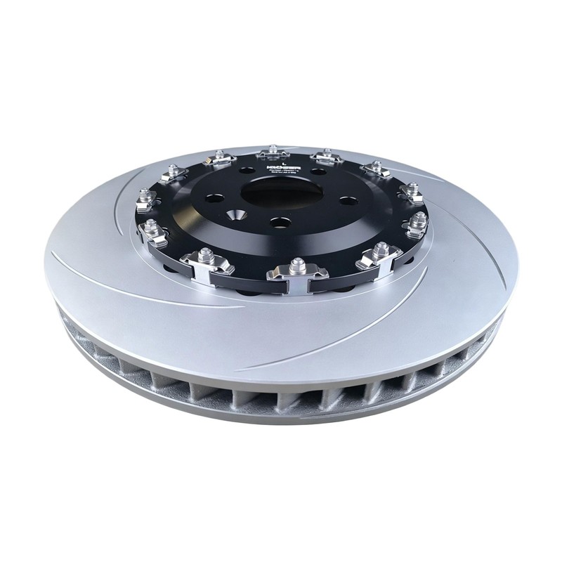 2-Piece Front Float Slotted Brake Rotor For AUDI A6 A8 S6 SQ7 SQ8 Etron (10-25) gallery