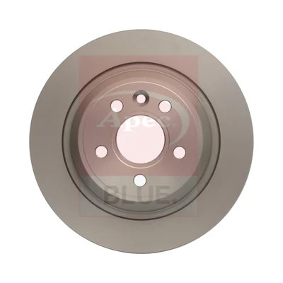 2x Brake Discs Pair Solid fits FORD S-MAX ST 2.5 Rear 06 to 14 HUWA 302mm Set