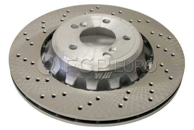 Genuine BMW 34212284811 Left Rear Brake Disc Rotor fits M2 M2 Comp M3, M4, M4 CS