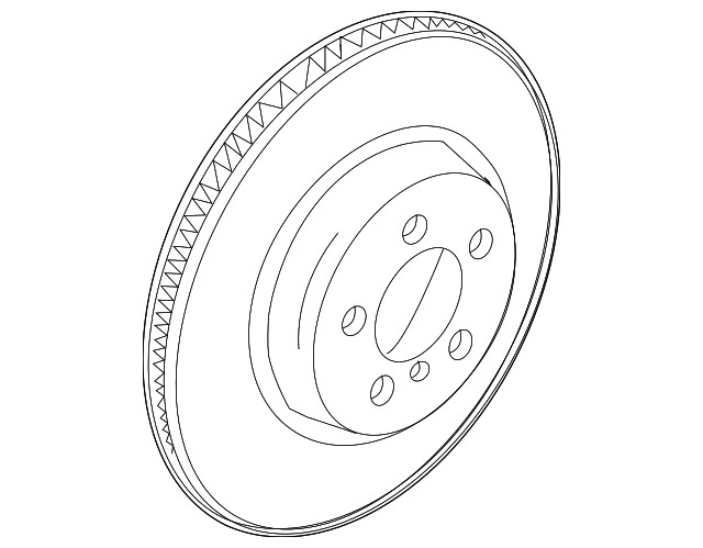 Genuine BMW Rotor 34-21-6-763-827