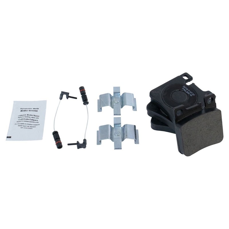 Rear Brake Pad & Rotor Kit Ceramic Fits Mercedes-Benz gallery