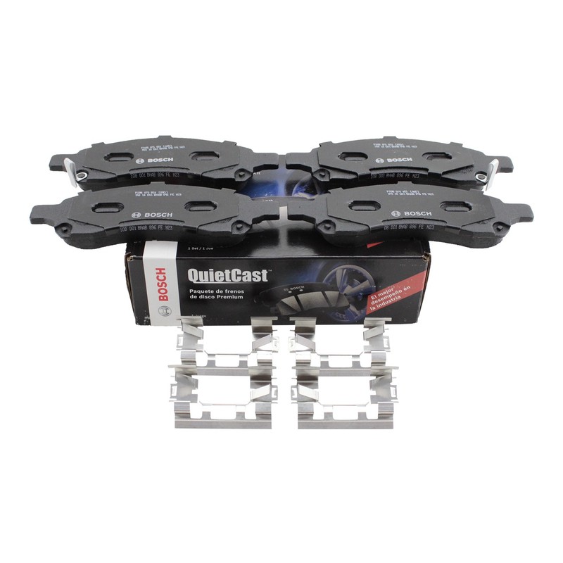 DuraGo Front Rotors Bosch QuietCast Semi-Met Disc Brake Pads Kit For Traverse gallery