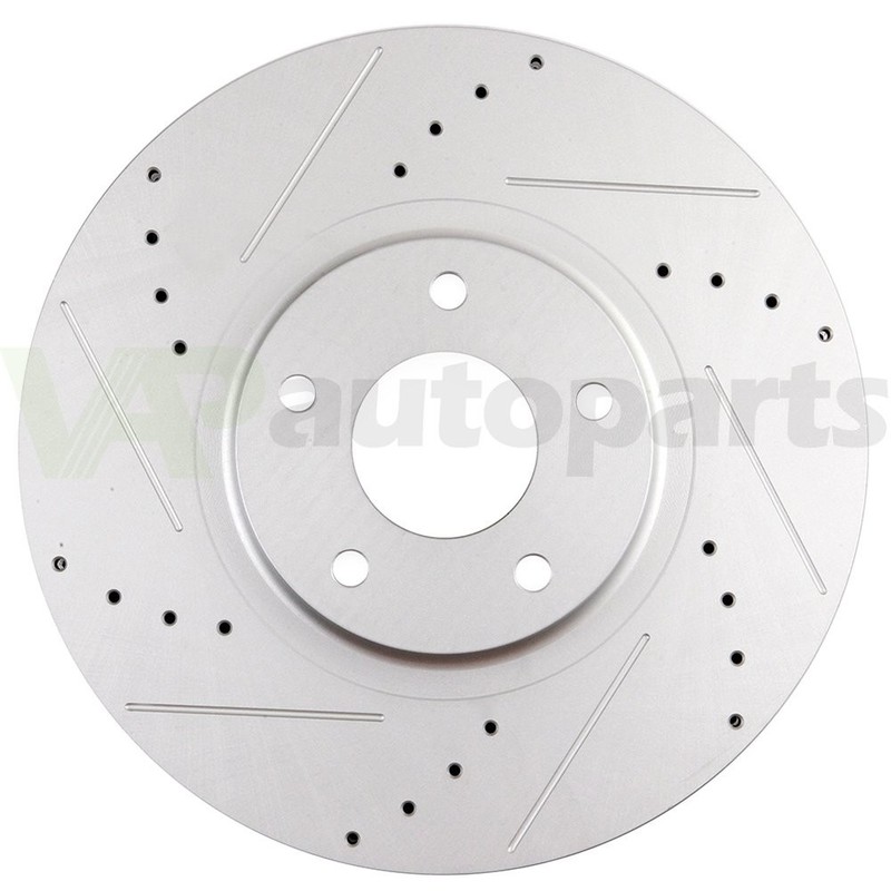 Brake Pads And Rotors Discs Front And Rear For NISSAN MURANO 2003-2005 Drilled gallery