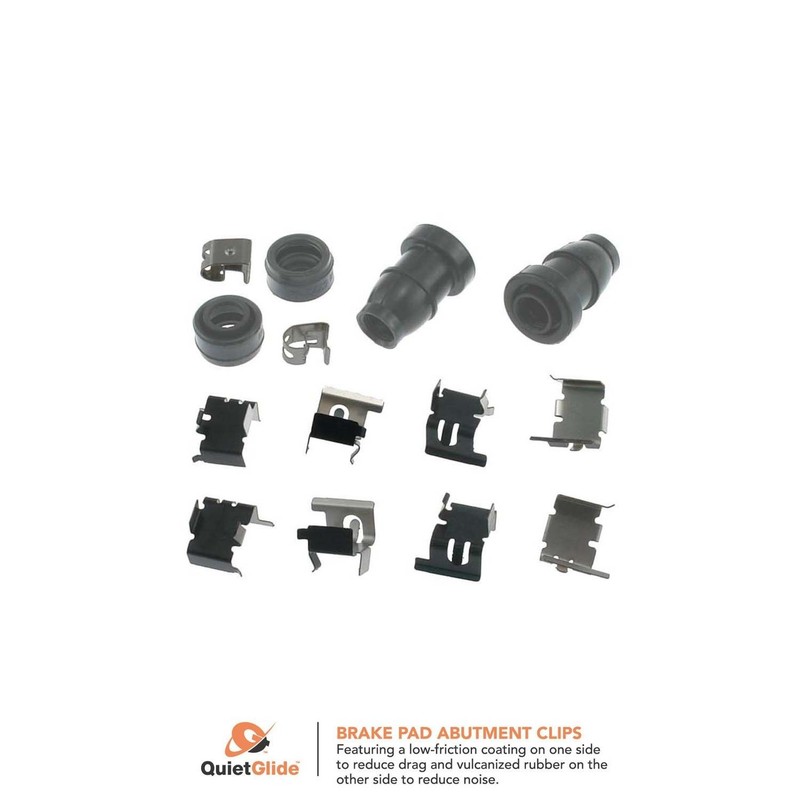 Carlson 13362Q Disc Brake Hardware Kit For 00-10 Camry ES300 tC