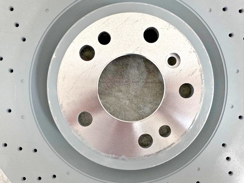 *RETURNED SALE* Brembo (09.A958.21) 350x32mm Front Drilled Carbon Brake Rotor gallery