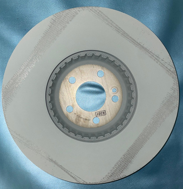 Mercedes-Benz Front Brake Disc Rotor(X2)- 000-421-28-12 -For E300, GLC300 & More gallery