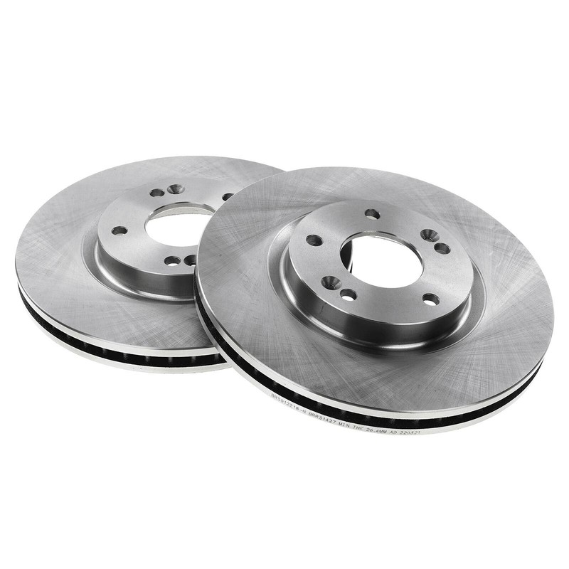New Front Disc Rotor & Ceramic Pads for Hyundai Tucson 10-15 Kia Sportage 11-16 gallery