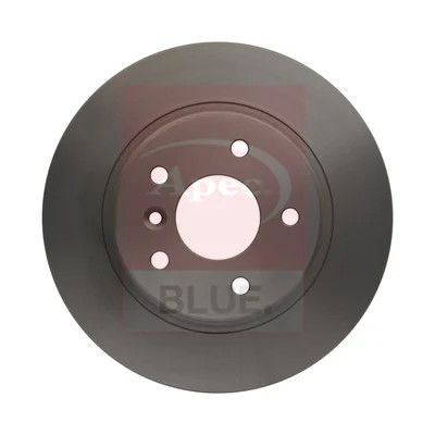 2x Brake Discs Pair Solid fits RANGE ROVER Mk2 P38A 2.5D Rear 94 to 02 256T Set