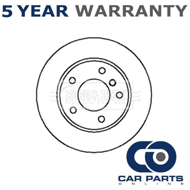 Brake Disc Front CPO Fits Land Rover Discovery 1998-2004 2.5 TD5 3.9 SDB000380