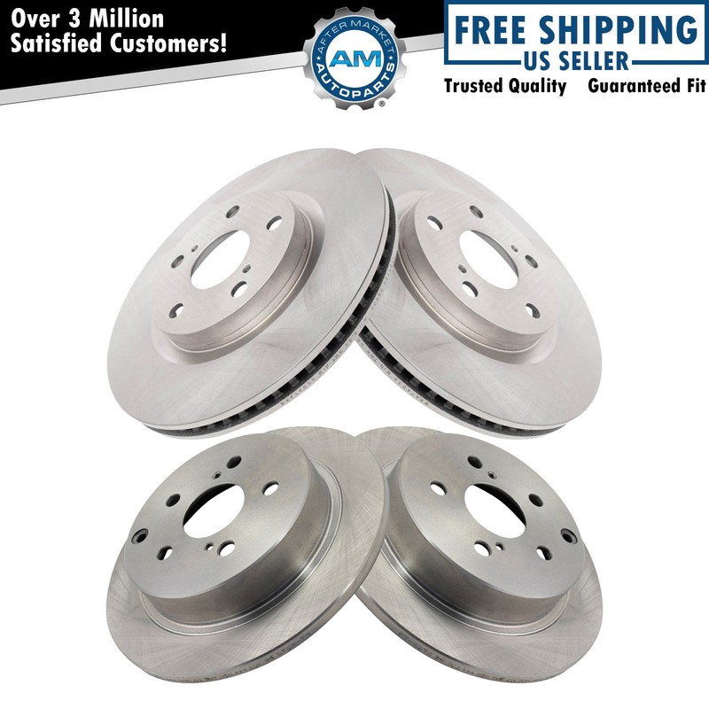 Brake Rotors Set Fits 2016-2020 Toyota Mirai