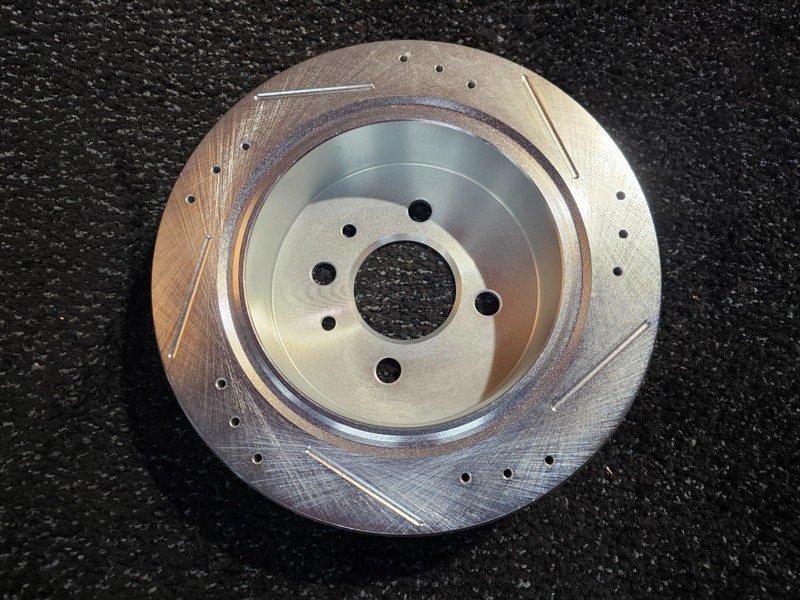 (QTY 2) Powerstop EBR220XPR Disc Brake Rotor Rear For 1987-1988 BMW 325is gallery