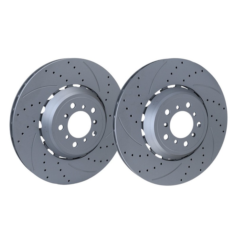 380mm Front Left & Right Brake Disc Rotors For BMW F80 F82 F87 M2 M3 M4