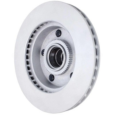 Disc Brake Rotor & Hub for 94-03 Ford E-150, Club Wagon, F-150 (RWD, ABS Ring)